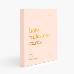 Baby Milestone Cards - Fox & Fallow