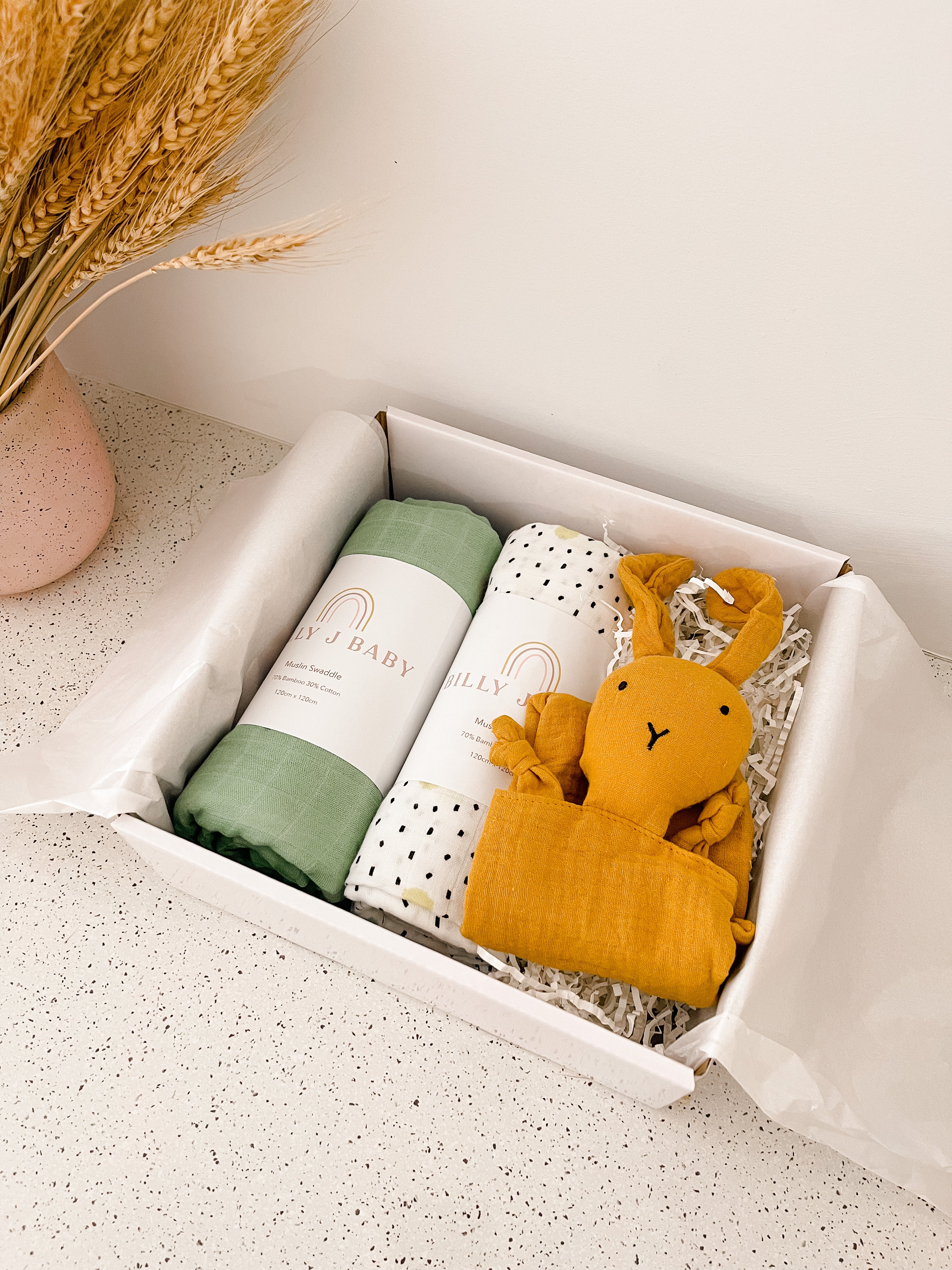Trio Gift Bundle - Mint and Mustard