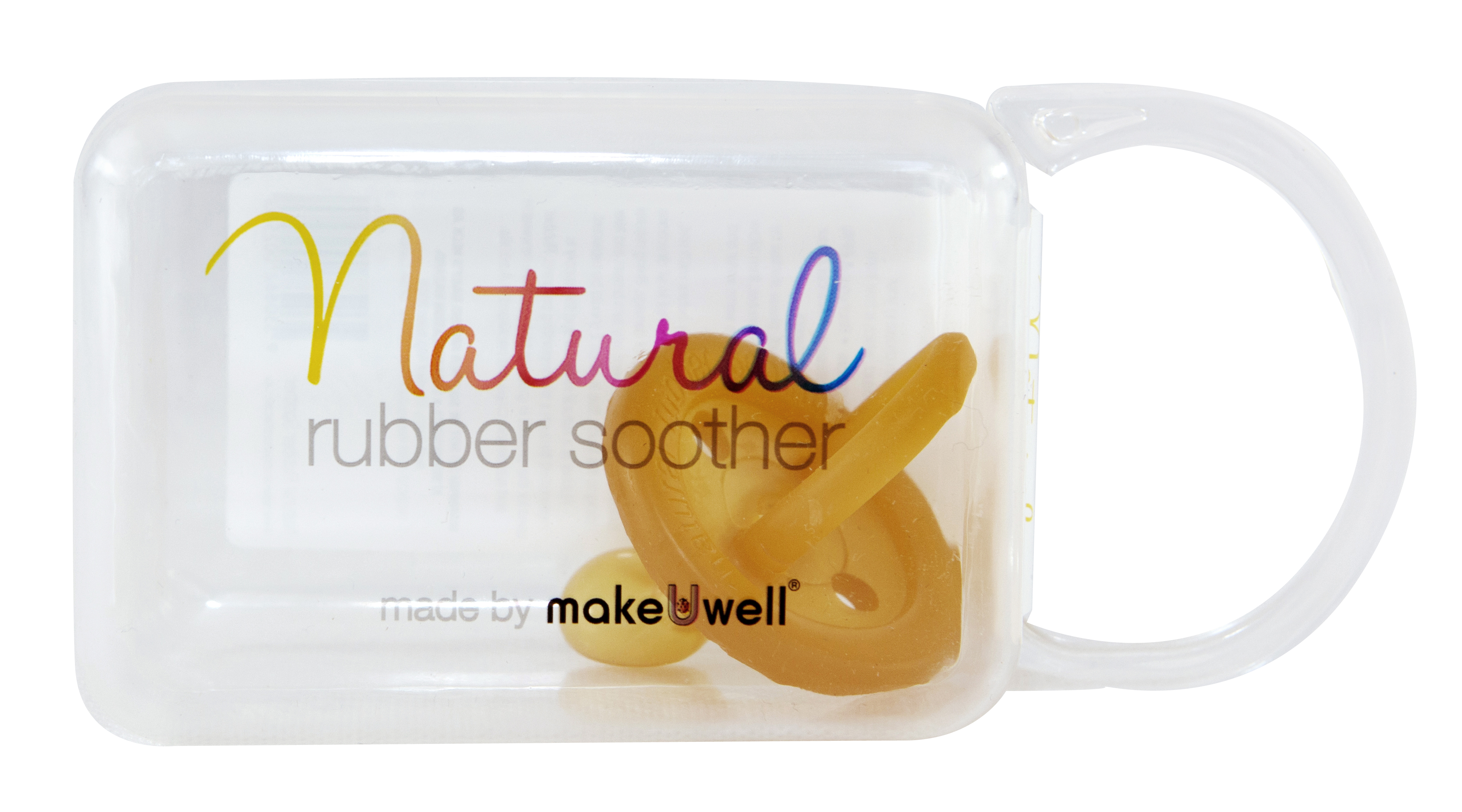 Natural Rubber Soother - Orthodontic Dummy - Single